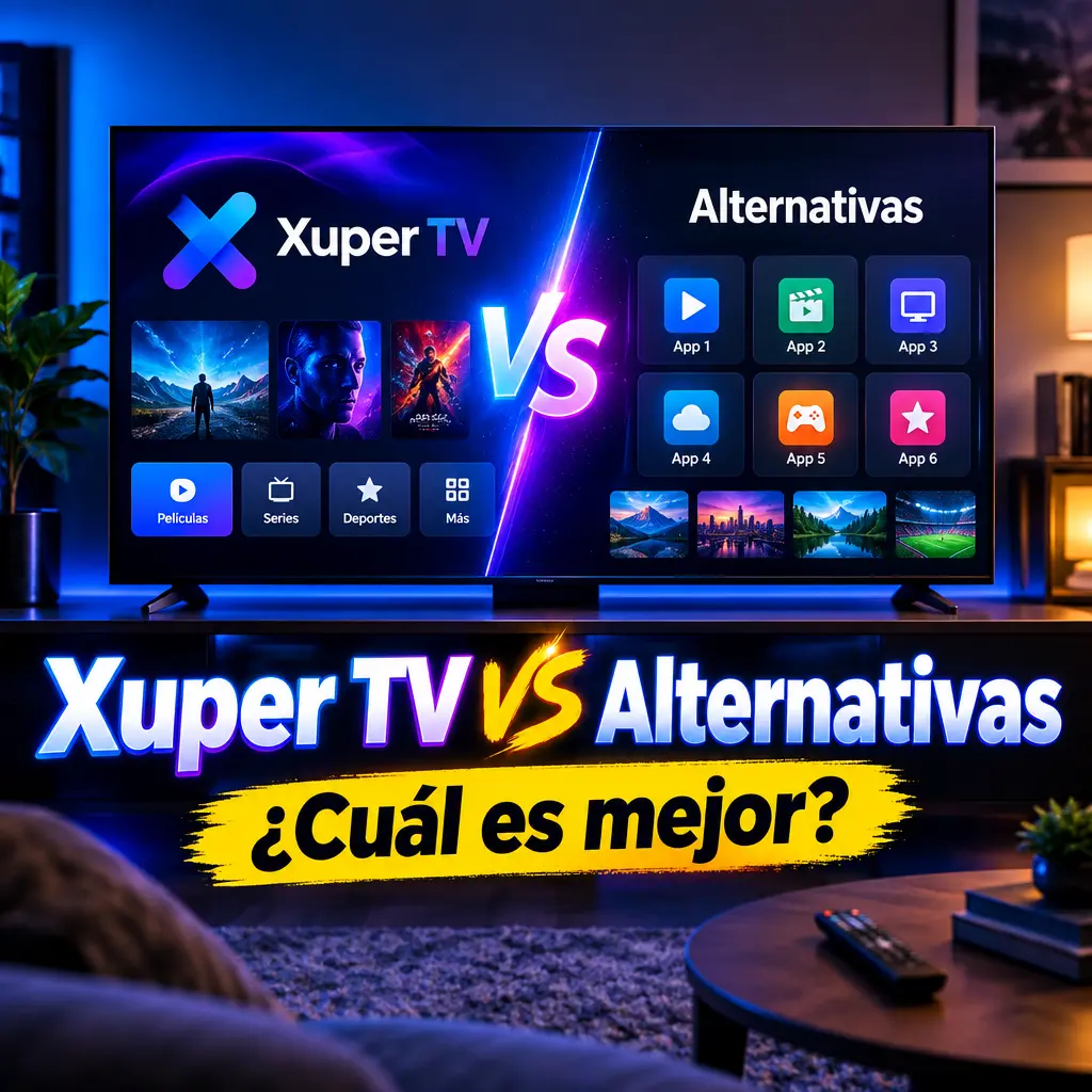 Xuper TV frente a alternativas: ¿Cuál es mejor?