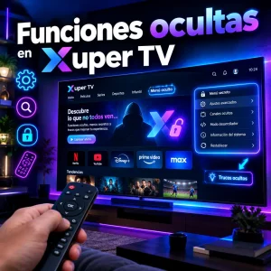 Funciones ocultas en Xuper TV que la mayoría de los usuarios pasan por alto